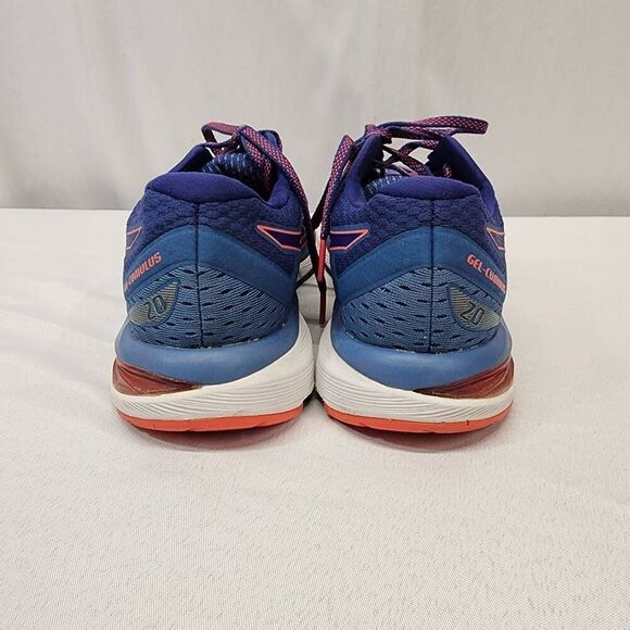 ASICS Gel Cumulus 20 Azure Blue print 1012A008-401 Running Shoes Size 9.5 Women' - Picture 4 of 9